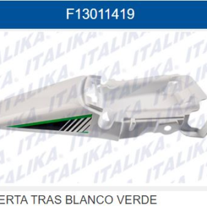 CUBIERTA TRAS BLANCO VERDE