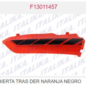 CUBIERTA TRAS DER NARANJA NEGRO
