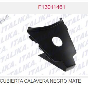 CUBIERTA TRASERA NEGRO MATE