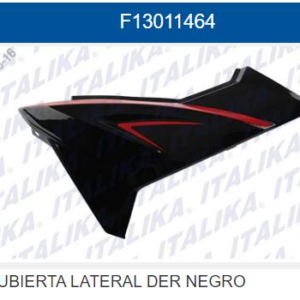 CUBIERTA LATERAL DER NEGRO