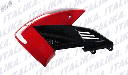 CUBIERTA DE TANQUE IZQ ROJO NEGRO