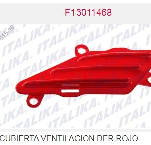 CUBIERTA VENTILACION DER ROJO
