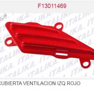 CUBIERTA VENTILACION IZQ ROJO