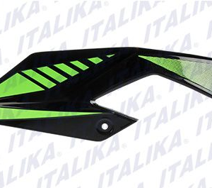CUBIERTA DE FARO IZQ NEGRO VERDE