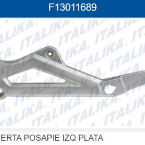 CUBIERTA POSAPIE IZQ PLATA