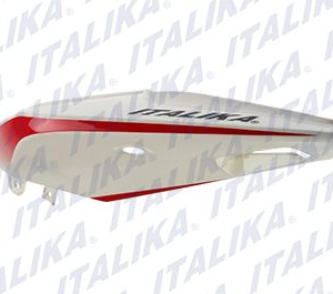 CUBIERTA DE COLA IZQ BLANCO ROJO