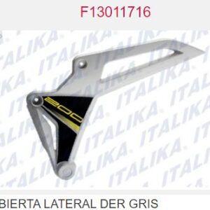 CUBIERTA LATERAL DER GRIS