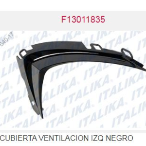 CUBIERTA VENTILACION IZQ NEGRO
