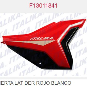 CUBIERTA LAT DER ROJO BLANCO