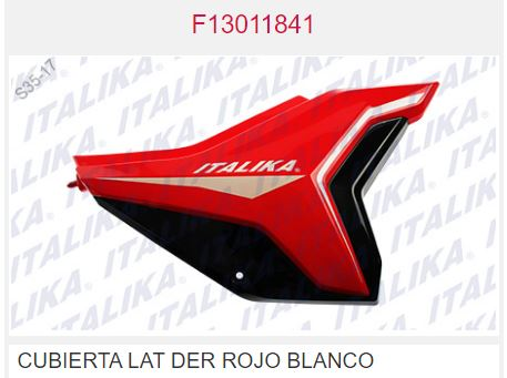 CUBIERTA LAT DER ROJO BLANCO