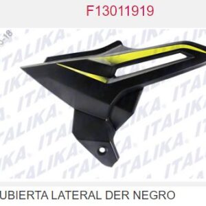 CUBIERTA LATERAL DER NEGRO