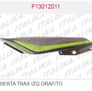 CUBIERTA TRAS IZQ GRAFITO