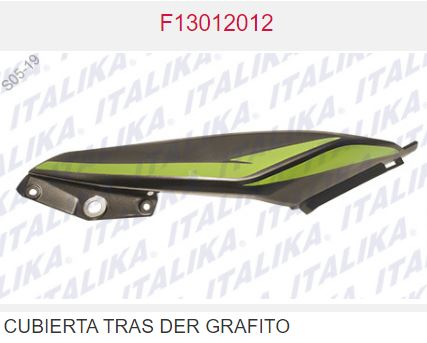 CUBIERTA TRAS DER GRAFITO