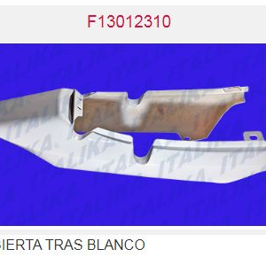 CUBIERTA TRASERA BLANCO