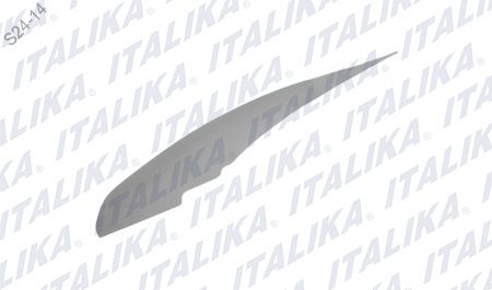ETIQUETA CUB DE COLA IZQ PLATA