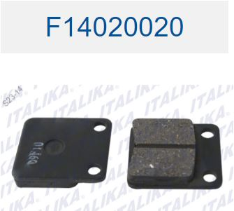 PASTILLAS DE FRENO FT150 08, TITAN 150 FREEDON 150,XY150-IV PAR