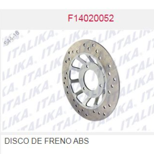 DISCO DE FRENO ABS