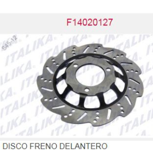 DISCO DE FRENO DELANTERO