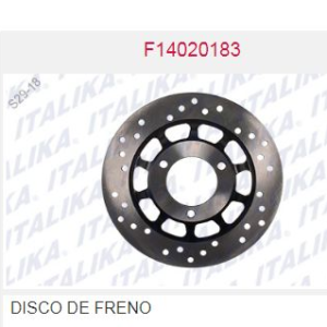 DISCO DE FRENO DELANTERO