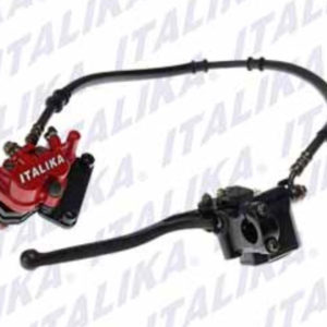 CONJUNTO DE FRENO DEL ROJO ITALIKA