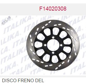 DISCO DE FRENO DELANTERO