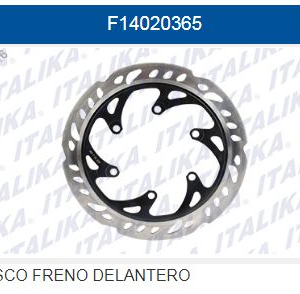 DISCO DE FRENO DELANTERO