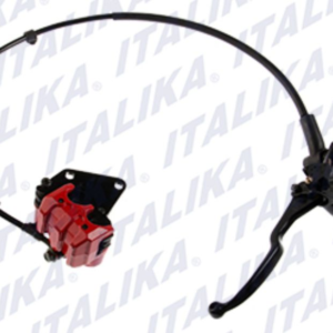 CONJUNTO DE FRENO DEL CALIPER ROJO CON LOGO