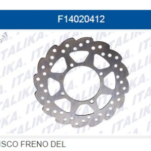 DISCO DE FRENO DELANTERO