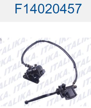 SISTEMA DE FRENO DEL CALIPER NEGRO