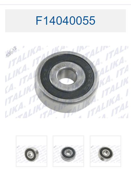 BALERO RADIAL DE BOLAS 6300