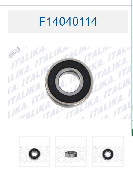 BALERO RADIAL DE BOLAS 6202-2RS
