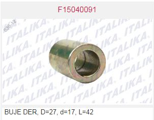 BUJE DE RUEDA TRAS DER 27x17x42