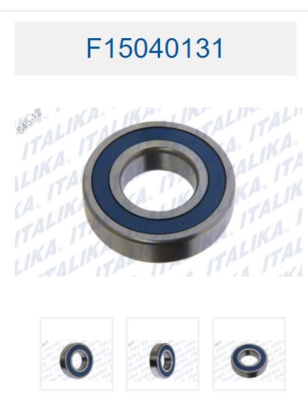 BALERO RADIAL DE BOLAS 6206-RZ