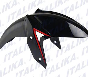 GUARDAFANGO DELANTERO NEGRO ROJO