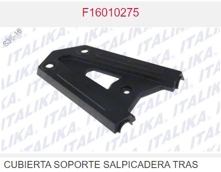 CUBIERTA SOPORTE GUARDAFANGO TRAS