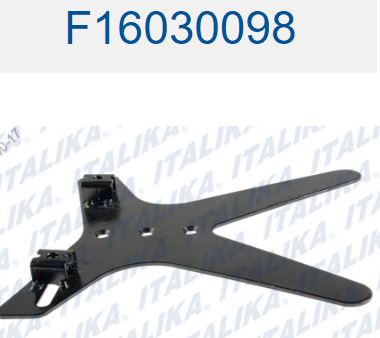 SOPORTE DE PLACA TRASERA