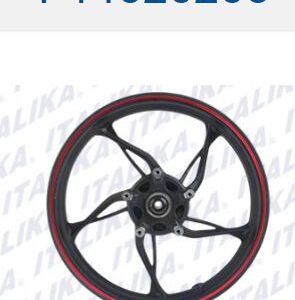 RIN DEL NEGRO FILO ROJO