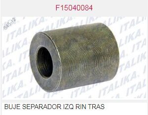 BUJE DE RUEDA TRASERA IZQ