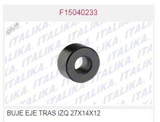 BUJE EJE TRAS IZQ 27x14x12